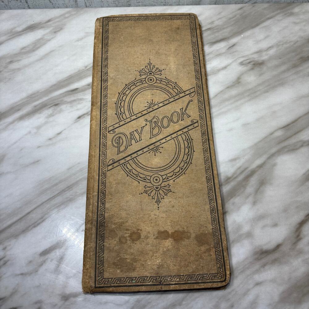 Antique Early 1900s Sales Daybook Ledger